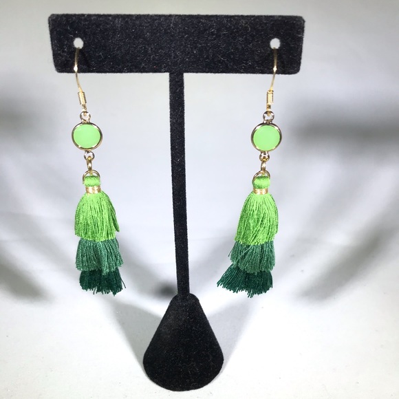 Mini Tassel Earrings - Picture 2 of 2